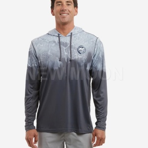 Camiseta Deportiva de Secado Rápido para Actividades al Aire Libre con Capucha y Máscara Facial, Manga Larga, UPF 50+, Ligera, para Pesca, para Hombre - Product Image 2