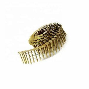 Donanım paslanmaz çelik ortak elektro galvanizli çelik demir çatı bobin çivi çatı tel çivi çivi tabancası - Product Image 1