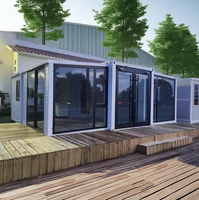 Offre Spéciale pas cher 20 pieds 40 pieds nouveau produit anti-ouragan petites maisons modulaires préfabriquées maison en conteneur extensible