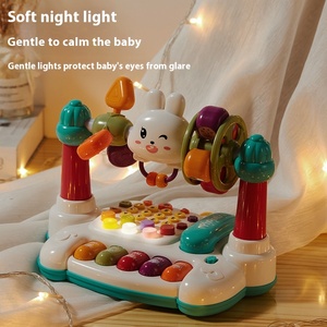 Jouet éducatif pour enfants Simulation de téléphone portable pour bébés de 8 à 12 mois La première ligne <span class=keywords><strong>fixe</strong></span> de musique de bébé encourage l'éducation - Product Image 4