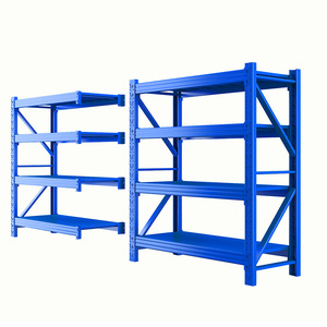 Étagère de rangement industrielle légère en acier, système de rayonnage d'entrepôt, unités d'étagères métalliques pour garage - Product Image 6