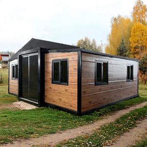 Petite <span class=keywords><strong>maison</strong></span> conteneur modulaire portable de luxe Offre Spéciale préfabriquée entièrement meublée 2 chambres à coucher appartement de grand-mère - Product Image 1