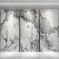 Nouveau Panneau Mural Décoratif Moderne en PVC Effet Marbre 3D Imprimé, Résistant aux Rayures avec Revêtement UV – Collection 2026 en Promotion
