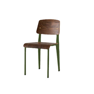 Nordic Retro Solid Wood Dining Chair With <b>Backrest</b> For Dining Room Adult Use - Product Image 5