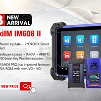 Outil de diagnostic automobile IM608 II Full MaxiIM IMMO pour la programmation de clés, garantie de 2 ans, écran tactile de 10,1 pouces, compatibilité universelle