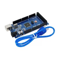 Placa de Control Oficial MEGA 2560 R3 - Placa de Desarrollo Compatible con Arduino con Microcontrolador ATMEGA16U2