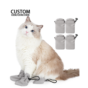 Nouvelles protections pour pattes de chat en nylon moderne, confortables, imperméables, anti-rayures, réglables, anti-égratignures - Product Image 1