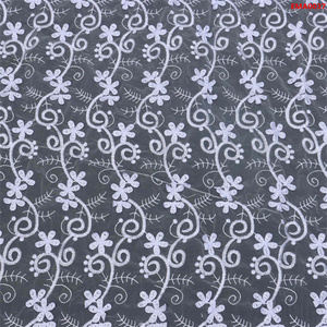 Sang Trọng Thân Thiện Với Môi Wedding Gowns Iris Hoa 3D Đính Thêu Tua Ren Vải Ứng Dụng Trên Váy Cô Dâu Vải - Product Image 4