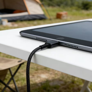 สายชาร์จเร็วแบบถัก 1 เมตร 3 ฟุต สำหรับ <span class=keywords><strong>I11</strong></span> X I7/8 USB Android USB C Type C รองรับการชาร์จเร็ว ขายส่ง - Product Image 4