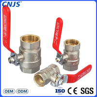 Vanne à boisseau sphérique en laiton forgé CNJS, prix usine, passage pleine largeur, filetage NPT 1/2 pouce, manuelle, haute température, eau, huile, gaz