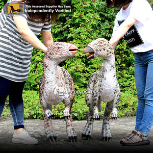 Khủng Long Của Tôi D36 Halloween Prop Thực Tế Oviraptor Đi Bộ Khủng Long Rối Tay - Product Image 5