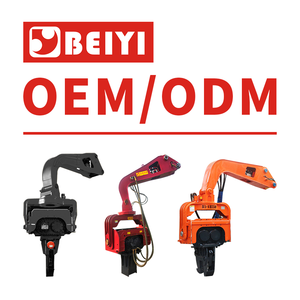 מיני חופר הידראולי נהג ערימה סולארי עם מכונת רכבת מעקה ומנוע ליבה פוטו - Product Image 3