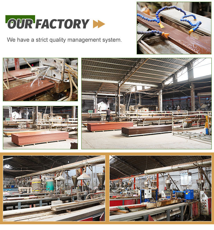 Outdoor composite decking WPC composite decking Outdoor flooring(图9)