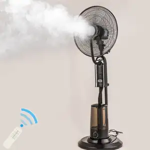 Afstandsbediening Elektrische Mist Fan Luchtbevochtiger Machine Stand Floor Portable Spray Water Cool Fan Met Mist