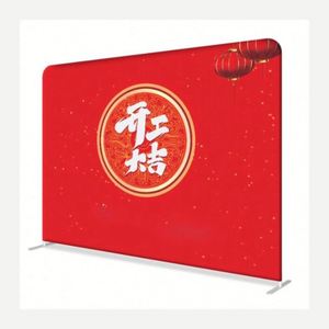 Mur d'affichage personnalisé en aluminium à impression numérique, déroulable et extensible, pour salons professionnels et présentation de marque - Product Image 1
