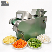 Commerciële moerbeiblad-groentesnijmachine, commerciële machine voor het verwerken van ingelegde groenten en fruit, bananen snijmachine