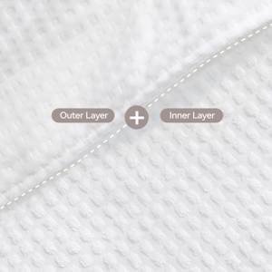 Hotel Waffle <strong>Bathrobes</strong> with Customized Embroidery logo - <strong>100</strong>% Egyptian <strong>Cotton</strong> Hotel Spa Waffle <strong>Bathrobe</strong> Set - Product Image 6