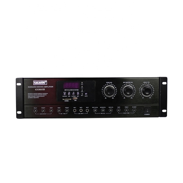 700W Digital Mixer Professional Stereo Karaoke Amplifier