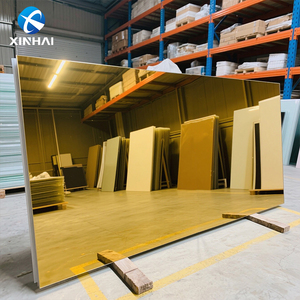Gold <strong>Mirror</strong> Acrylic Sheet Two Way Acrylic <strong>Mirror</strong> <strong>Plastic</strong> <strong>Mirrors</strong> - Product Image 1