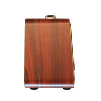 Radio portable rétro à trois bandes AM FM SW avec finition bois naturel, grand cadran, réglage manuel, lecteur USB et carte TF, récepteur de diffusion, idéale pour la décoration intérieure