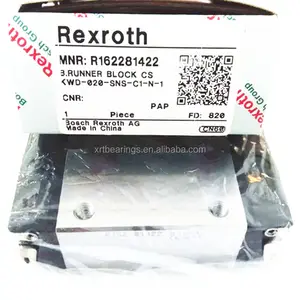 Rexrothベアリングスチールリニアガイドベアリングr162281422