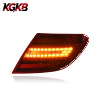 KGKB LED-Rückleuchten-Set für Benz C180 C200 C260 W204 2007-2014 Blinkende Blinker OEM-Ersatz Plug & Play