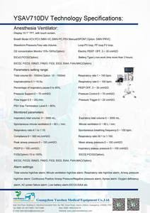 YSAV710DV Ysenmed Hospital Veterinario granja laboratorio zoológico gran <span class=keywords><strong>animal</strong></span> largo móvil trolly equino anestesia veterinario anestesia respirador - Product Image 6