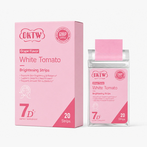 OKTW - Tiras de Suplemento de Tomate Blanco de Disolución Oral, Fórmula Vegana, Disponibilidad Inmediata, Suministro de Fábrica, Apoyo para un Tono Uniforme - Product Image 5