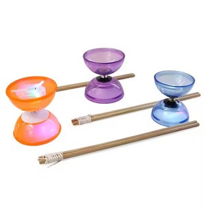 プラスチック + 木制竹スティック子供の屋外スポーツおもちゃジャグリング小道具中国Diaboloおもちゃ - Product Image 3