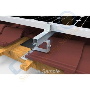 15KW sử dụng nhà ngói mái năng lượng mặt trời gắn kết cấu trúc hệ thống thép không gỉ 304 bảo hành 10 năm - Product Image 1