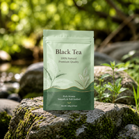 Sachets Doypack personnalisés en plastique avec fermeture éclair, finition mate, qualité alimentaire, pour thé, chewing-gum, imprimés sur mesure, écologiques et résistants à l'humidité