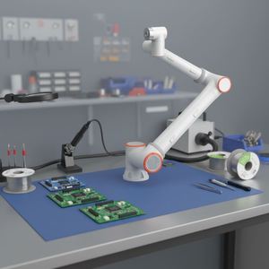 Robot collaboratif SHENGXIN FR3 avec moteur et PLC |   Charge utile de haute précision de 3 kg pour le soudage de composants électroniques et de circuits imprimés - Product Image 1