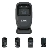 Lecteur de codes-barres mains libres Zebra DS9308 USB/RS232 DS9308-SR de bureau 1D 2D pour supermarché en stock noir