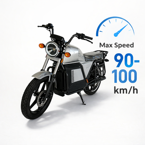 Smpllo Scooter Eléctrico Potente <span class=keywords><strong>para</strong></span> <span class=keywords><strong>Adultos</strong></span>, Batería de Litio Dual de 72V 30A, Motor de 5000W, Tamaño de Neumático 90/90-17, Velocidad Máxima 90-100km/h - Product Image 1