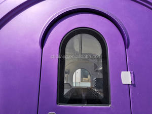 Rimorchio <span class=keywords><strong>Vintage</strong></span> Completamente Attrezzato per Cibo da Asporto, Camion BBQ in Acciaio Inossidabile - Product Image 4