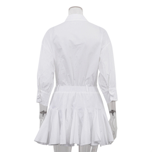 Abito Estivo Monoblocco 2025 <span class=keywords><strong>con</strong></span> Maniche <span class=keywords><strong>a</strong></span> <span class=keywords><strong>Tre</strong></span> <span class=keywords><strong>Quarti</strong></span>, Vita Elastica e Design <span class=keywords><strong>con</strong></span> Bottoni, Vestiti Camicia Casual da Donna - Product Image 5