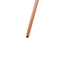 Support de hamac triangulaire en bois pour bébé, en hêtre, pliable, avec pieds antidérapants et filetés