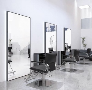 Miroir de salon LED mural, grand miroir de coiffure professionnel avec éclairage LED pour salon de beauté, salon de coiffure - Product Image 5