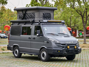 1veco Overland <span class=keywords><strong>Camper</strong></span>, <span class=keywords><strong>Camper</strong></span> Van con Techo Elevable, <span class=keywords><strong>Camper</strong></span> Van Todoterreno Ligero, <span class=keywords><strong>Camper</strong></span> Van con Tracción Trasera, Resistente y Práctico, <span class=keywords><strong>Camper</strong></span> Van Fácil de Guardar en Garaje - Product Image 3
