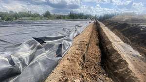 Géomembranes en HDPE pour bassin à poissons 20 millésimes gris Prix - Product Image 2