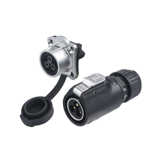 3 P đồng không thấm nước Cáp âm thanh nữ LP nối 3 pin thiết bị đầu cuối IP68 đánh giá cho các kết nối dây - Product Image 2