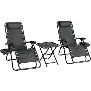 屋外折りたたみ式リラックスゼロ重力折りたたみ式ビーチラウンジチェアキャンプチェア - Product Image 1