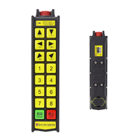 Control Remoto Inalámbrico Industrial de 14 Teclas, Impermeable IP67, de Una Sola Velocidad, con Parada de Emergencia y Antiinterferencias para Grúa