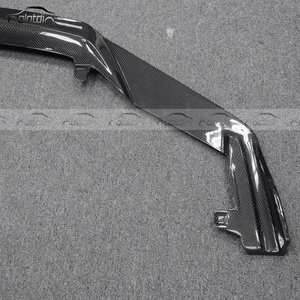 Carbon Fiber Front Bumper Lip Chin Spoiler Side Winglet <b>Splitter</b> for Lexus IS F Sport 2017-2019 - Product Image 5