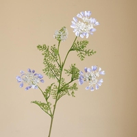 Haute qualité artificielle bleu blanc dentelle fleurs réaliste Lotus neige fleur pour la maison mariage saint valentin décorations de pâques