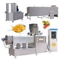 Ligne de production d'extrudeuse de pâtes macaroni spaghetti macroni de nouilles d'Italie entièrement automatique 100kg 200kg 250kg