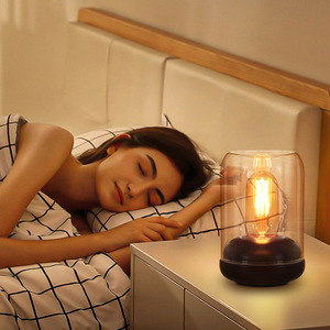 Diverse House Essential Oil Lamp Glass Aromatherapy Diffuser <b>Night</b> <b>Light</b> <b>Plug</b> In Bedroom Desk Decor - Product Image 3