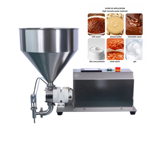 Machine de remplissage semi-automatique à servo-moteur pour pâtes à haute viscosité, aliments, miel, confiture, sauce, crème, lotion, onguent, produits cosmétiques - Product Image 1