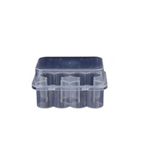 Boîte Xilin 3ml/5ml/7ml/20ml carrée en PP transparente pour emballage de vaccin en poudre lyophilisée, lot de dix pièces