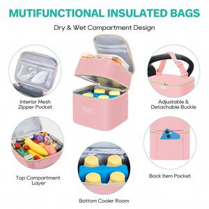 ODM/OEM Personalized Waterproof Best Seller Multi-Compartment Breastfeeding Cooler/Insulated Bags - Product Image 5